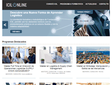Tablet Screenshot of icilonline.com